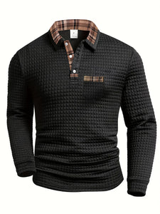 Men's Casual Solid Color Sports Polo Shirts